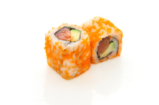 MA40.Tobiko saumon avocat cheese(8 pièce)