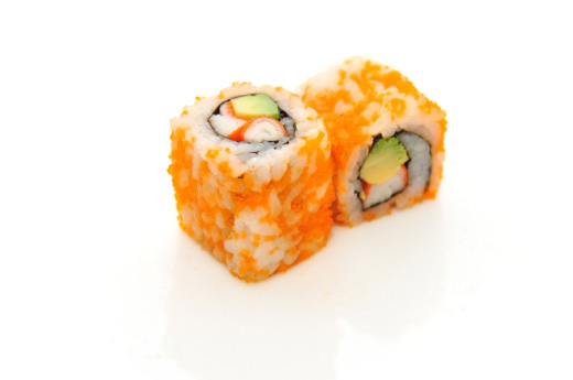 MA41.Tobiko surimi avocat cheese(8 pièce))